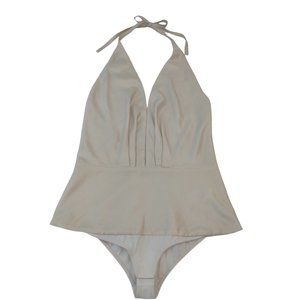 DONDUP BODYSUIT HALTER NECK TOP SZ 6